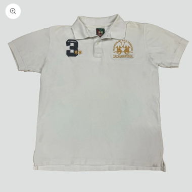 La Martina poloshirt white