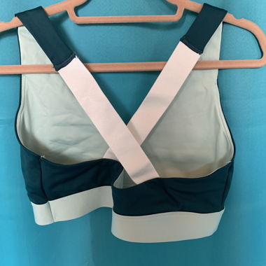 Top sportivo turchese