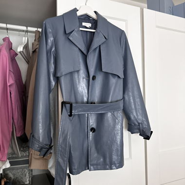 Cappotto in ecopelle