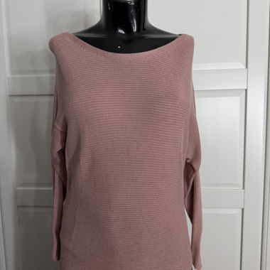 Maglione in maglia rosa S