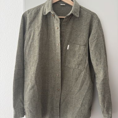 Camicia a Quadri Verde