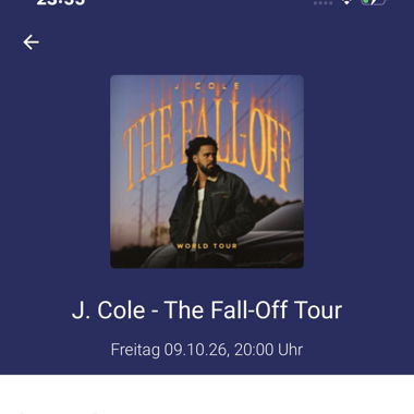 Billets de tournée de J. Cole