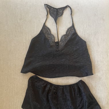 Sommerpyjama von Hunkemöller mit Leoprint