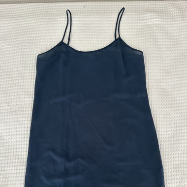 Chemise de nuit bleue