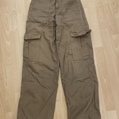 Pantalon cargo brun clair