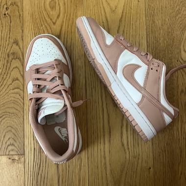 Nike Dunk Sneakers pink/white