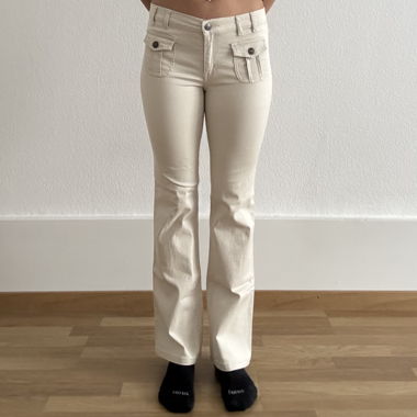 Pantalon évasé vintage