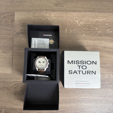 Swatch x Omega MoonSwatch Mission to Saturn