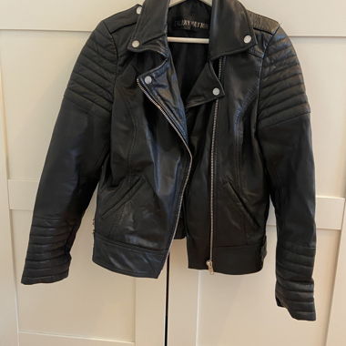 Lederjacke