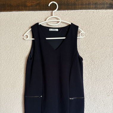 Robe bleu foncé