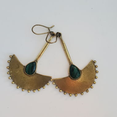 Boucles d'oreilles artisanales qualité et inoxid.