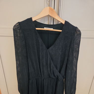 Vestito elegante verde scuro