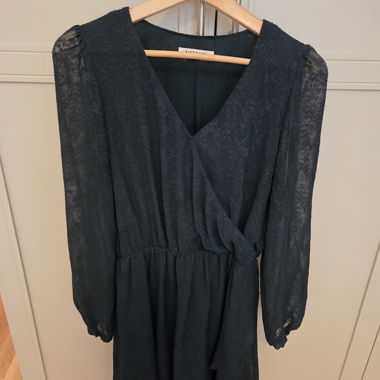 Vestito elegante verde scuro