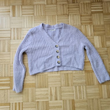 Lila Strick-Cardigan