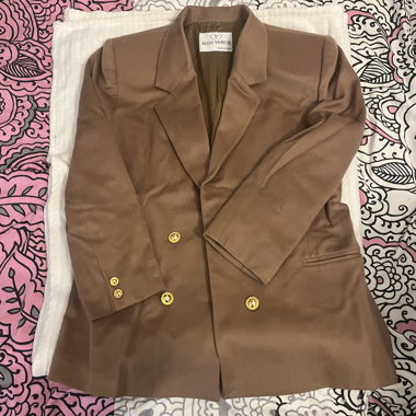 Blazer beige, Aldo Venese 