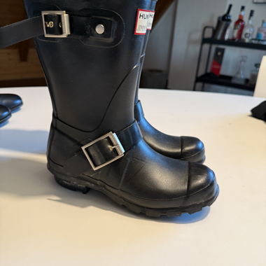 HUNTER x JIMMY CHOO rubber boots