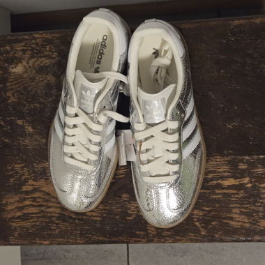 Adidas Samba argentate