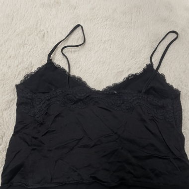 Schwarzes Alcott Trägershirt