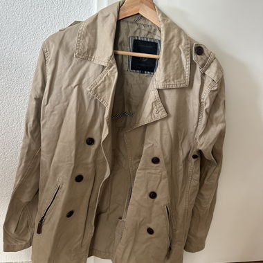 Trench-coat Premium Jack & Jones beige S
