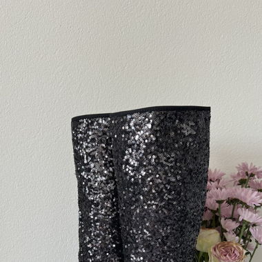 Stiefel mit Pailletten 