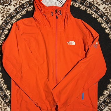Red The North Face jacket