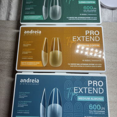 Set di tips per unghie andreia PRO EXTEND