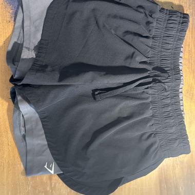 Gymshark Black Sports Shorts