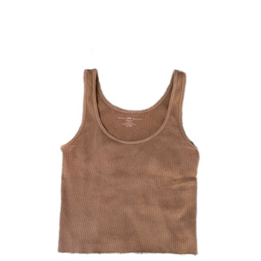 Brown Brandy Melville Crop Top