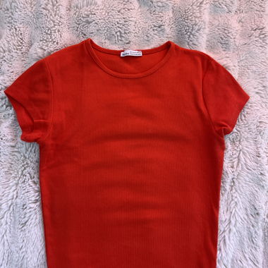Red Bershka T-Shirt