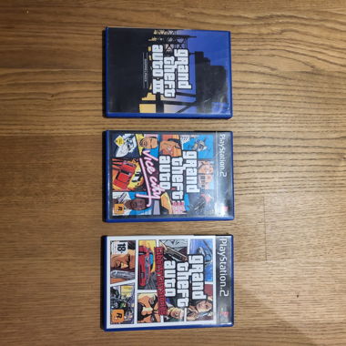 GTA 3 , GTA Vice City, GTA Liberty City Stories
