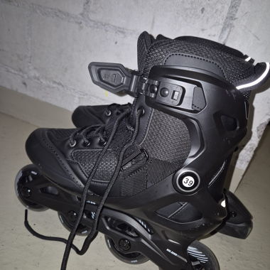 Patins à roulettes OXELO noirs, taille 42