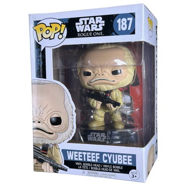 Funko Pop! Star Wars Weeteef Cyubee 187