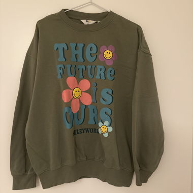 Sweatshirt mit Aufdruck 