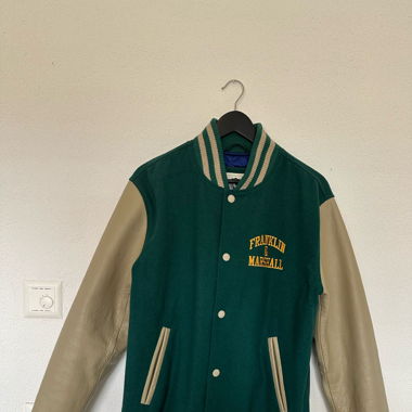 Franklin Marshall Wool and Leather Varsity Jacket