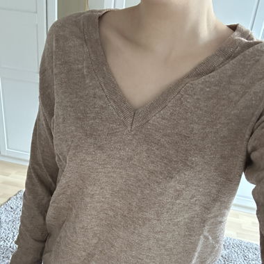 OBJECT Pullover hellbraun