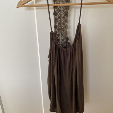 Only top olive green Size 40