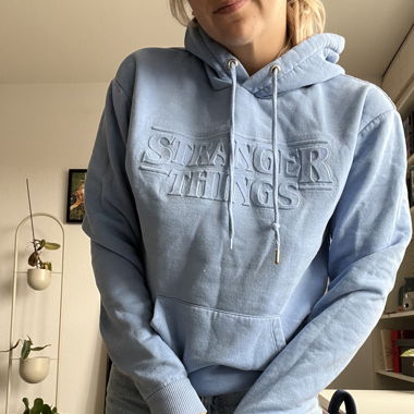Babyblauer hoodie