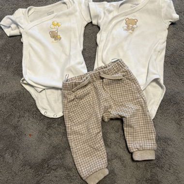 Newborn Set with Bodysuit and Pants