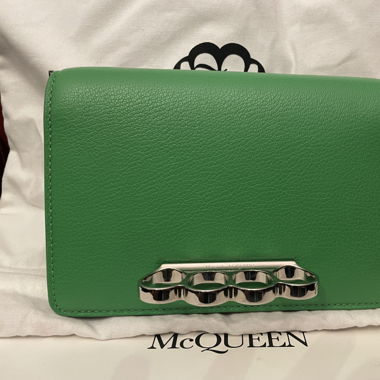 Bright Green Alexander McQueen Chain Bag
