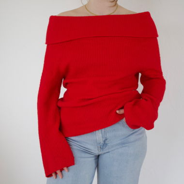 Maglione H&M a spalle scoperte