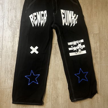 Jeans Baggy style Streetwear Y2K