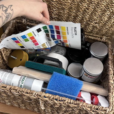 Set de sérigraphie avec cadre