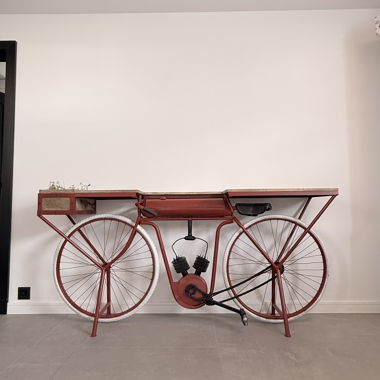 Table console vélo unique