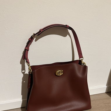Red Coach Bag