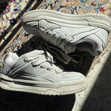 Grey Chunky Sneakers