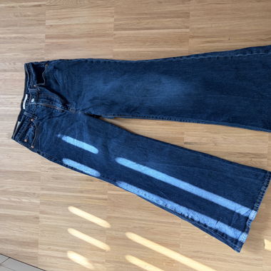 Jeans Levi’s a zampa larga blu scuro