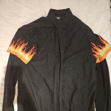 Chemise flammes