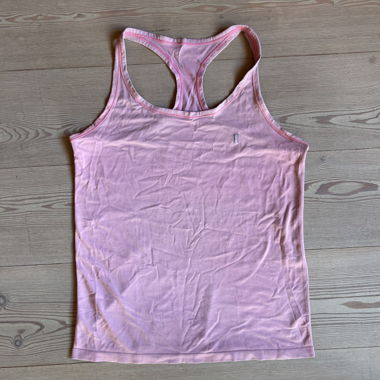 Pink sports top