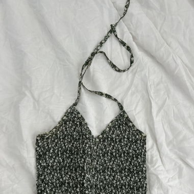 Flower Neckholder-Top