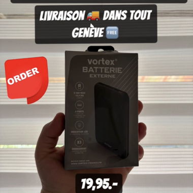 Vortex 5000 mAh Power Bank